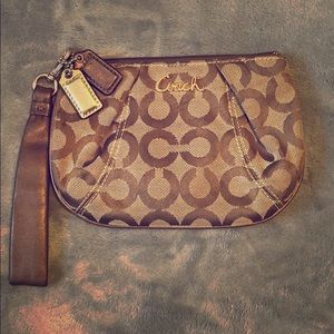 COACH wristlet